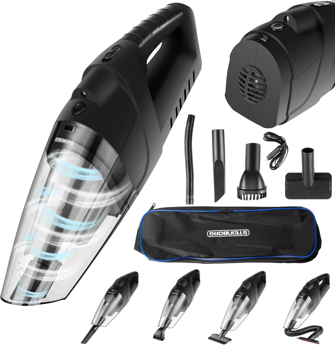 Steinborg® Handstaubsauger Akku Handsauger kabellos Akkusauger Leistungsstarker tragbarer Leichter A