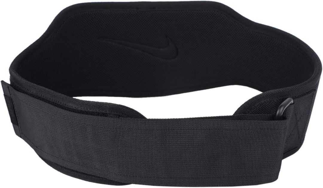 Nike Strength Trainingsgürtel, 3,0 M Schwarz/Schwarz/Weiss, M Schwarz/Schwarz/Weiss