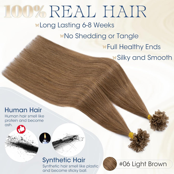 Elailite Bonding Extensions Echthaar 