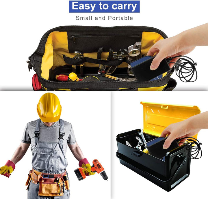 Exmate Multivolt Ladegerät für Black & Decker Ni-MH Ni-Cd Akkus, 1.2V-18V, 1A, Schwarz