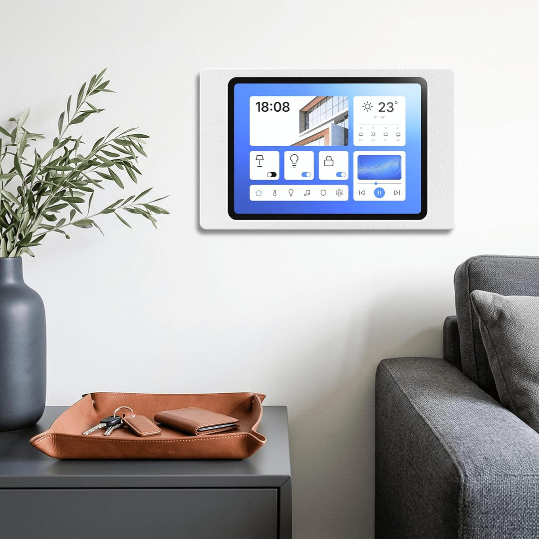 Tablet Wandhalterung für Samsung Galaxy Tab A9 / A11 (8,7 Zoll) - Passgenauer &amp; Flacher Rahmen für S
