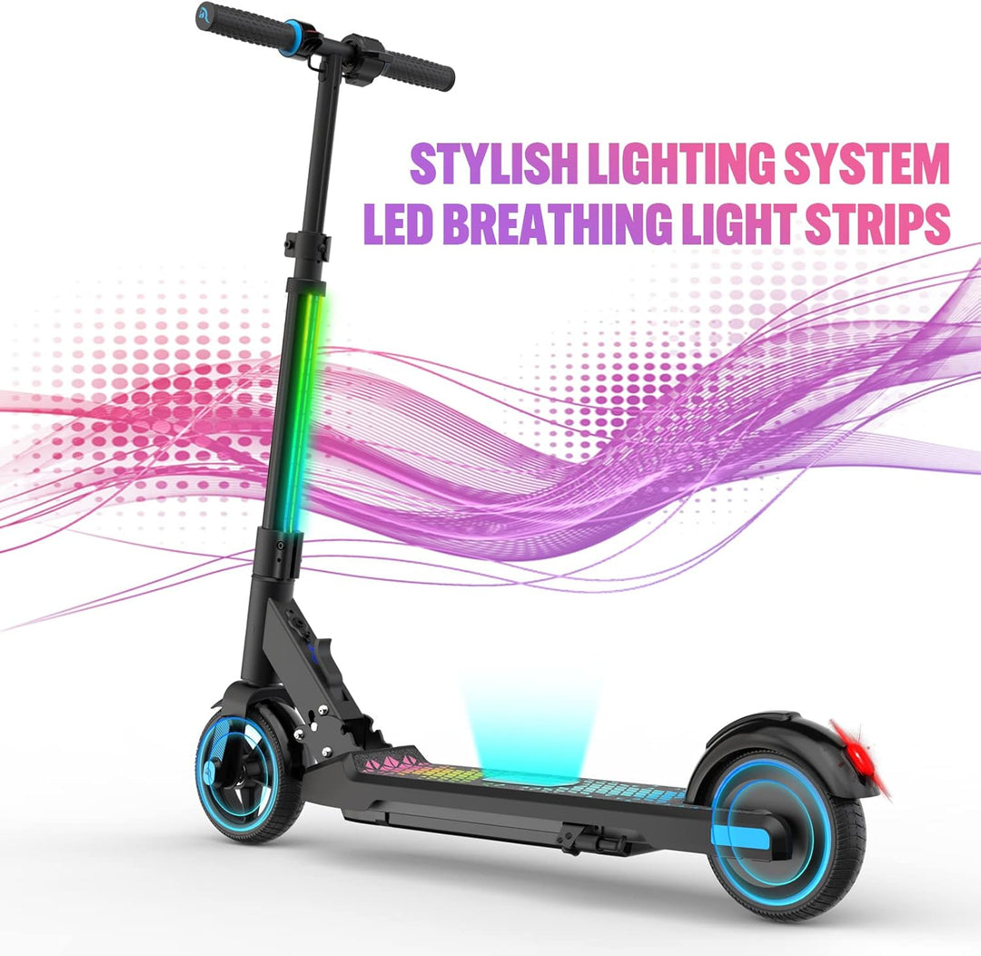 EVERCROSS EV06C Elektroscooter, 6,5'' Faltbarer E Scooter für Kinder 6-12 Jahren, 150 W Motor & 3 Gä