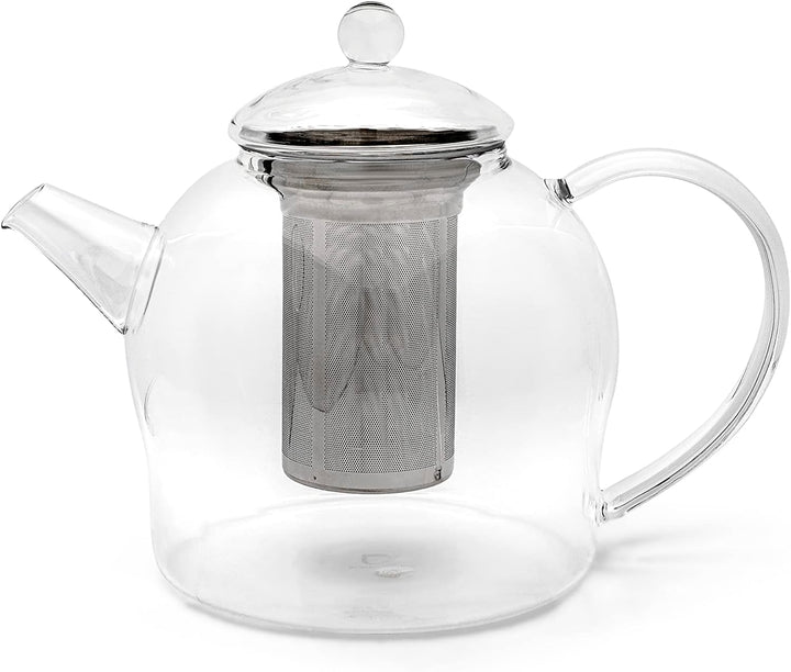 Bredemeijer Teekanne Minuet Glas 1,5L +Edelstahlfilter