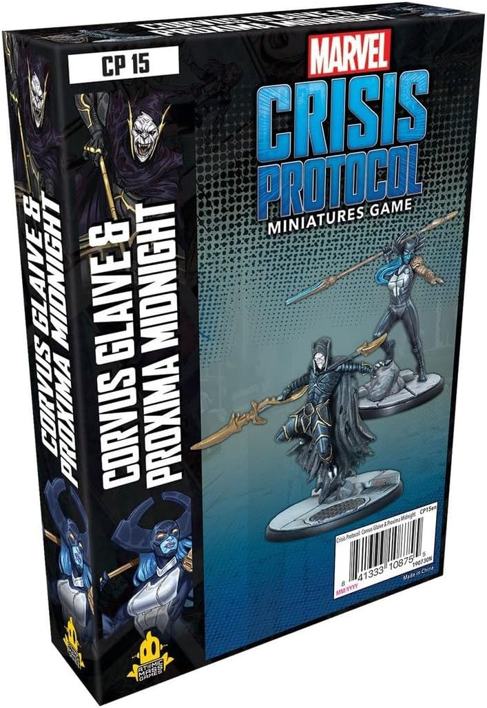 Atomic Mass Games , Marvel Crisis Protocol: Character Pack: Corvus Glaive and Proxima Midnight, Mini