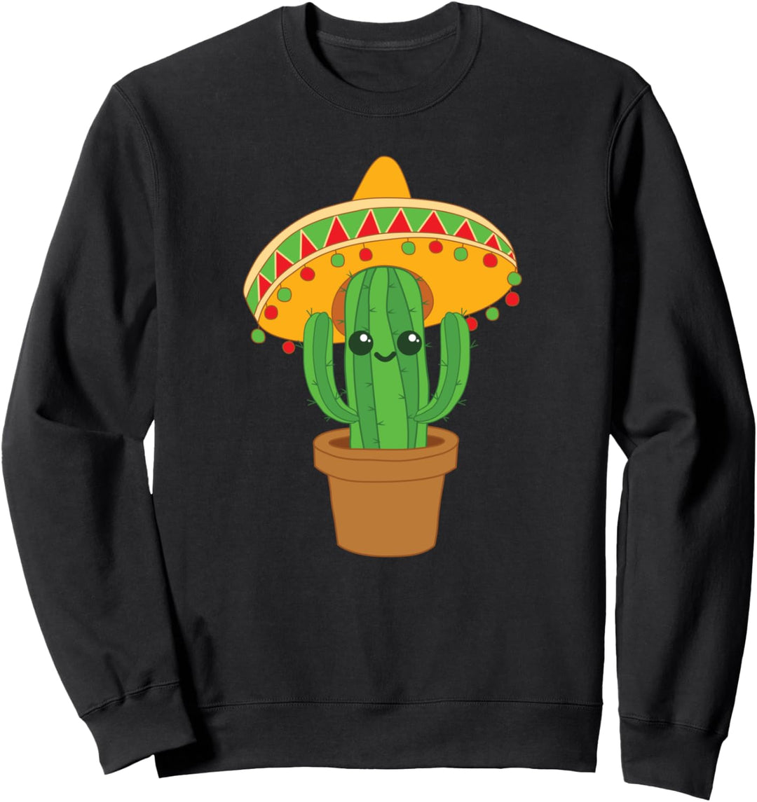 Mexikanischer Kaktus Cinco de Mayo Sweatshirt