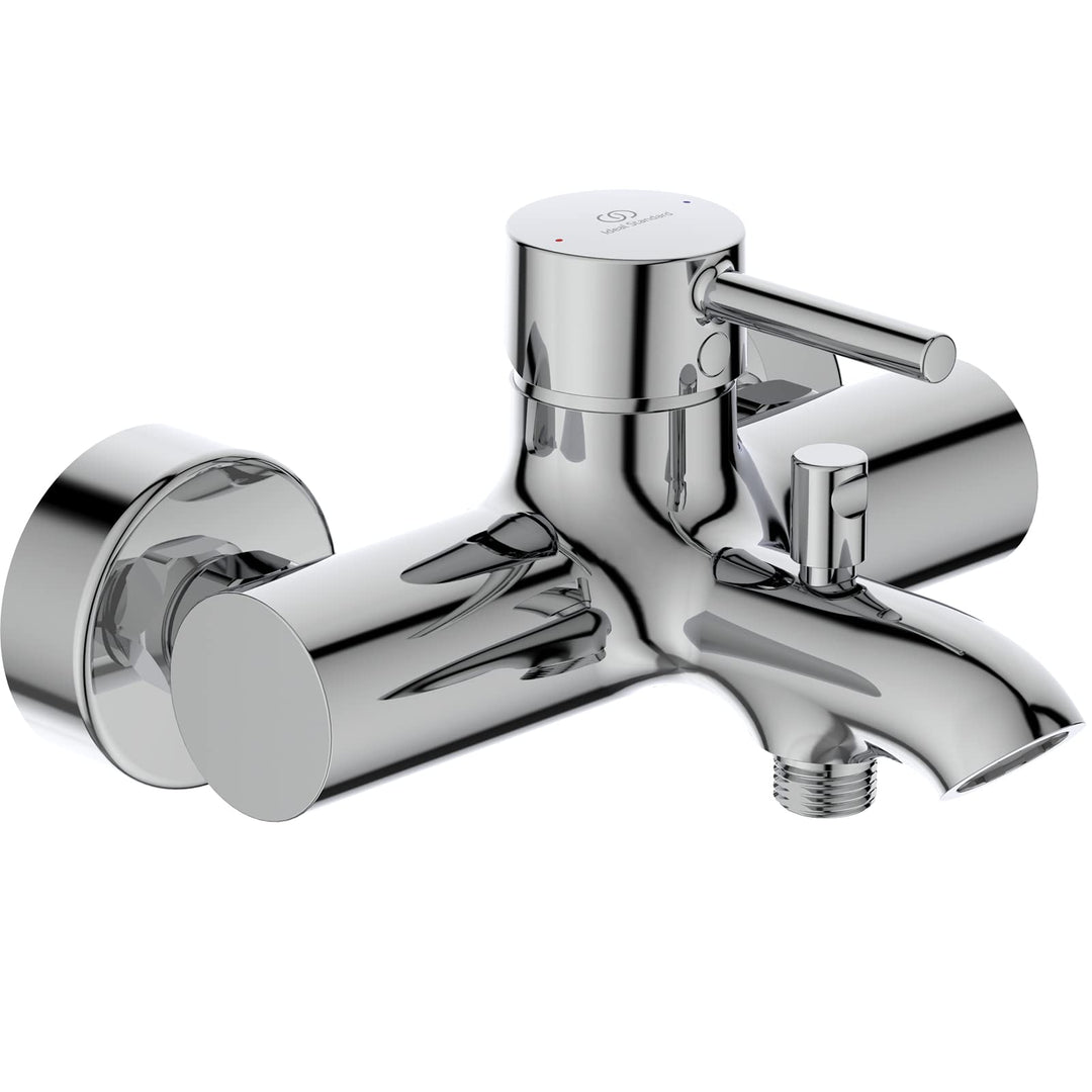 Ideal Standard BC199AA Ceraline Badearmatur Aufputz Chrom Wanne Aufputz, Chrom Wanne Aufputz