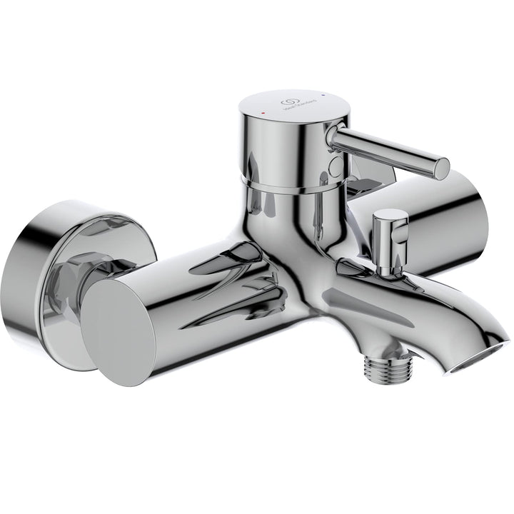 Ideal Standard BC199AA Ceraline Badearmatur Aufputz Chrom Wanne Aufputz, Chrom Wanne Aufputz