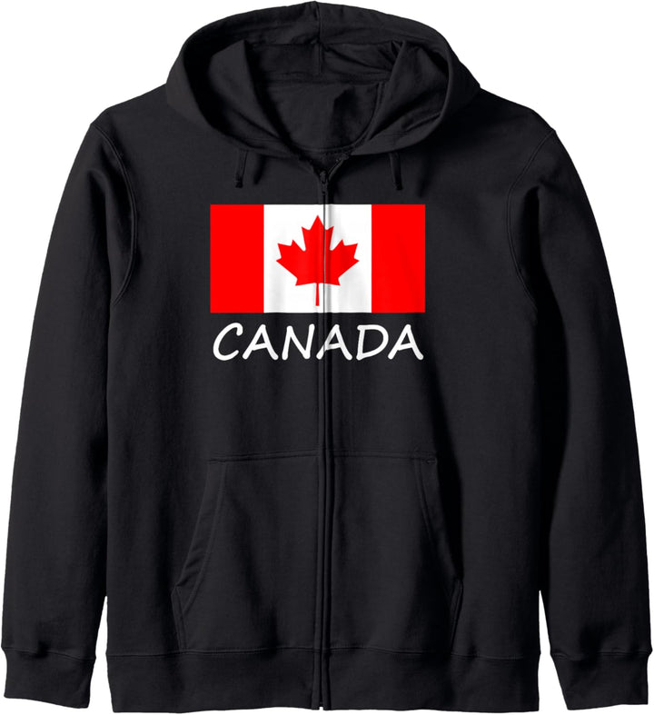 Canada Canadian Flag Kapuzenjacke
