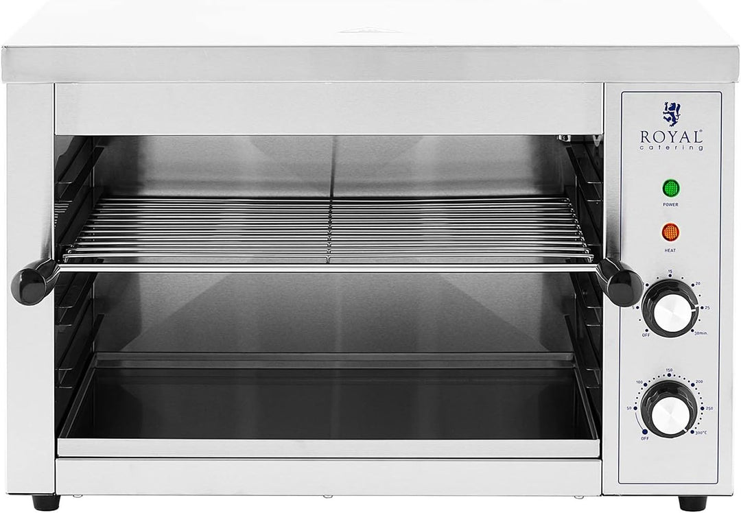 Royal Catering Salamander Grill 3000 W 50-300 °C für Küche und Gastronomie