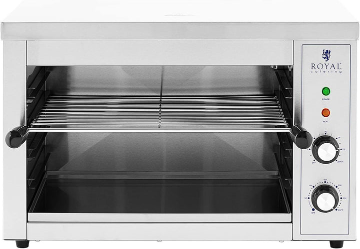 Royal Catering Salamander Grill 3000 W 50-300 °C für Küche und Gastronomie