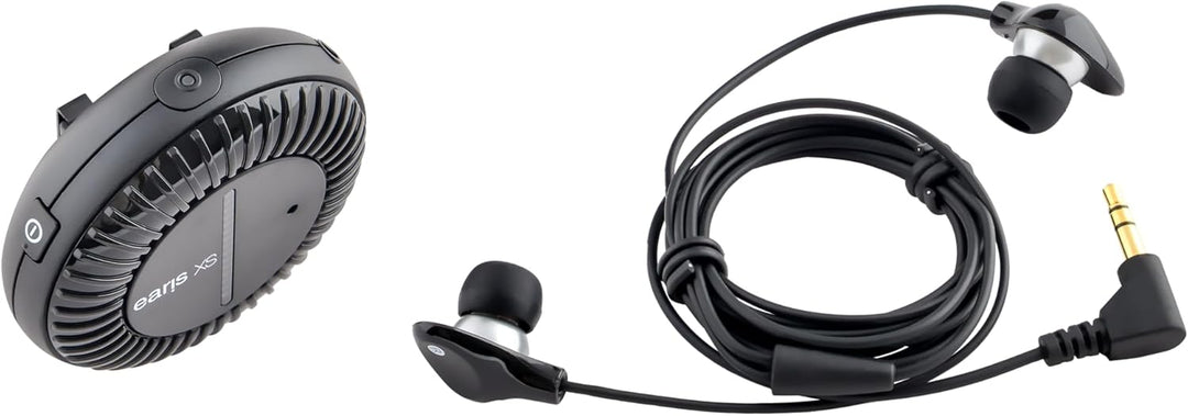 Humantechnik TV-Kopfhörer Earis XS PR Set, Pocket Empfänger mit Ohrhörer