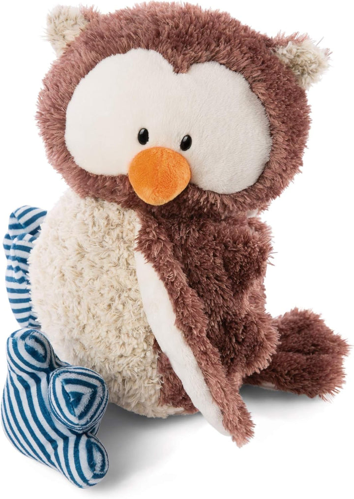 NICI 48079 Kuscheltier Eule Oscar 50cm mit drehbarem Kopf, BRAUN, 50 cm, 50 cm