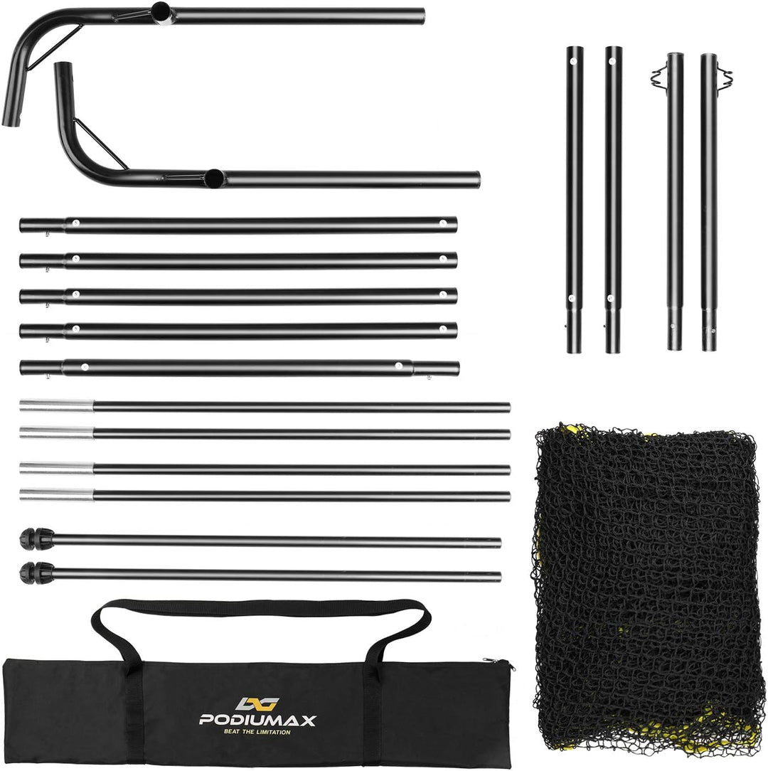 PodiuMax Golfschlägernetz, 3 x 2,1 m, Driving Range für Garten und Innenbereich, auch geeignet für F