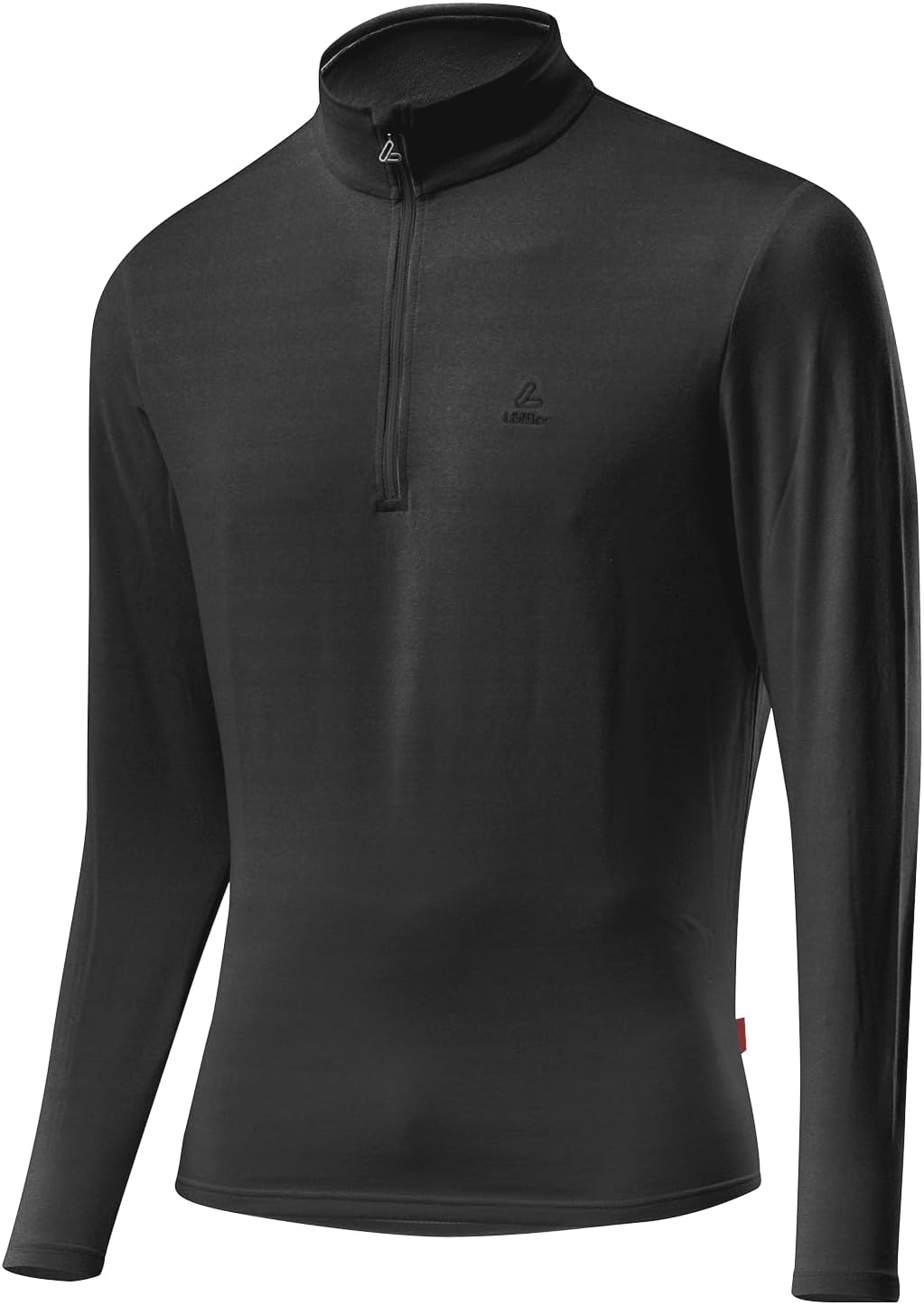 Löffler Herren Pulli Transtex Basic CF 58 Schwarz, 58 Schwarz