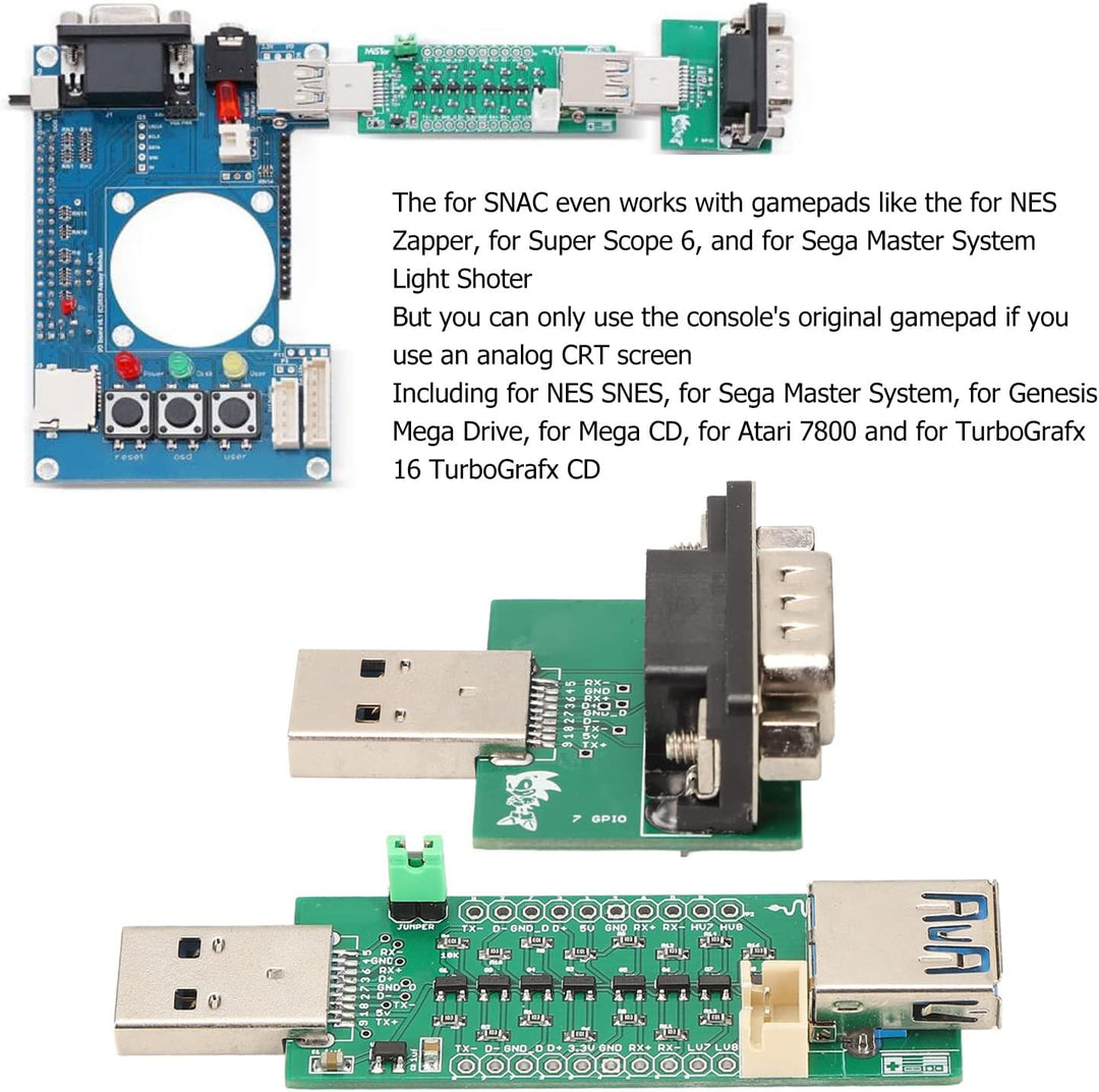 Sxhlseller SNAC-Board für SNAC-Controller-Adapter, Professional für SNAC-Controller-Adapter für GENS