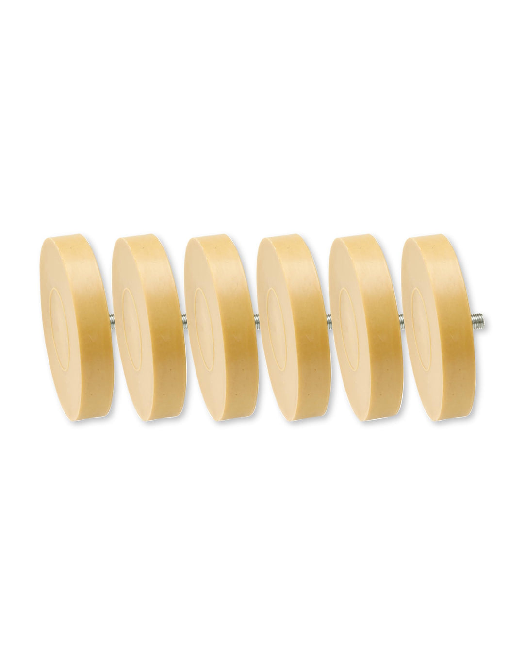 KS Tools Folienradierer 90mm 515.1285 6er Pack I Neutralfarbiger Aufkleber Entferner aus Gummi I Ver