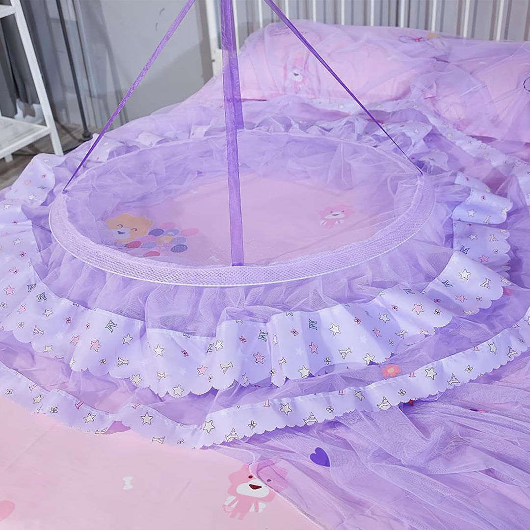 Betthimmel Mädchen Moskitonetz Bett Kinder Gross Mosquito Netz Bett Himmel für Babybett Hängendes Mü