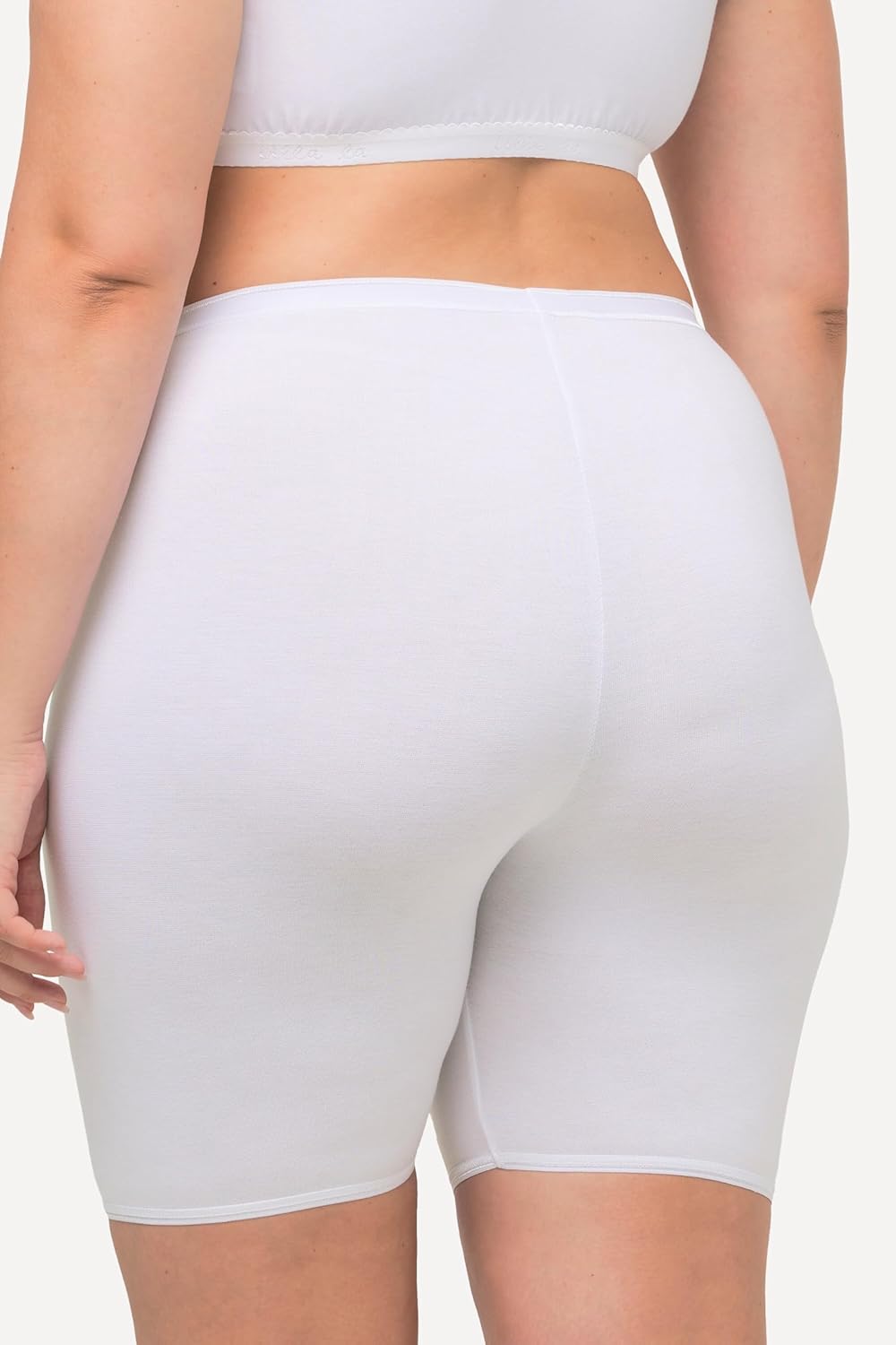 Ulla Popken Damen Panties (3er Pack), Weiss