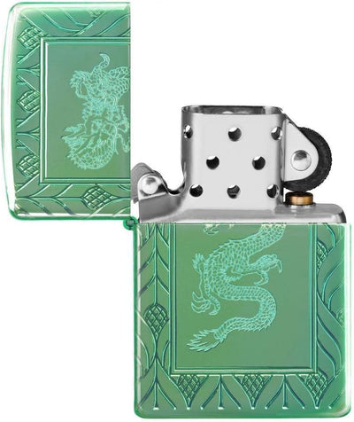 Zippo Dragon Feuerzeuge Farbig Design, Farbig Design