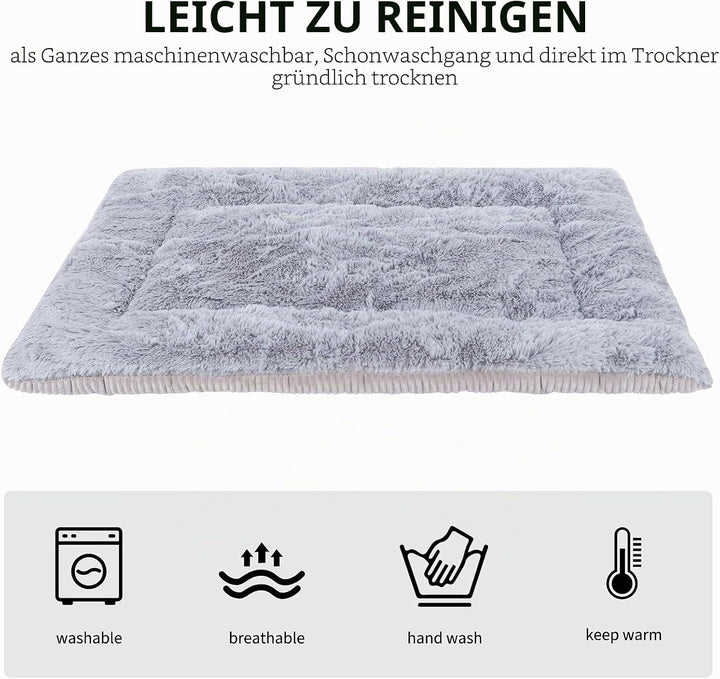 Hundematte Weiche und warme Matte Liegedecke für Hunde und Katzen Sofa für Heimtiere XZ014 (L (90 X