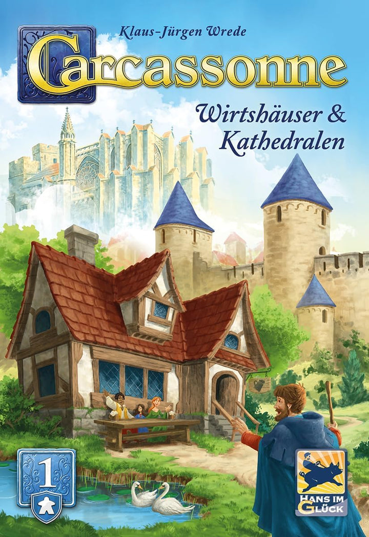 Hans im Glück Carcassonne – Wirtshäuser und Kathedralen (Auflage 2025), 1. Erweiterung, Familienspie