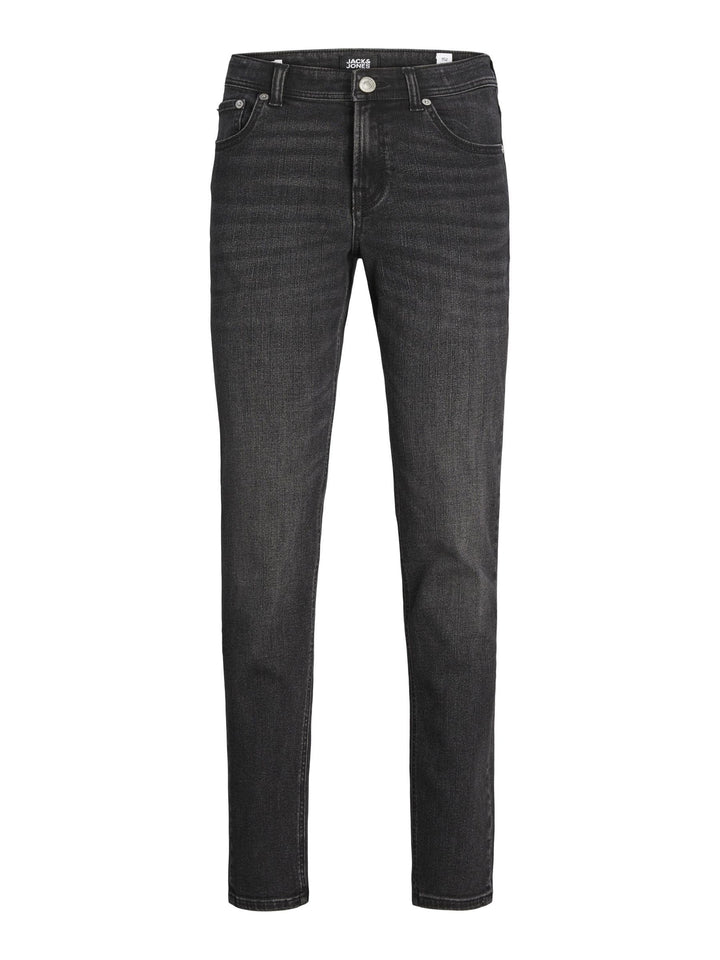 JACK &amp; JONES Boy Slim Fit Jeans JJIGLENN JJIORIGINAL SQ 590 JNR Slim Fit Jeans Junior 146 Black Deni