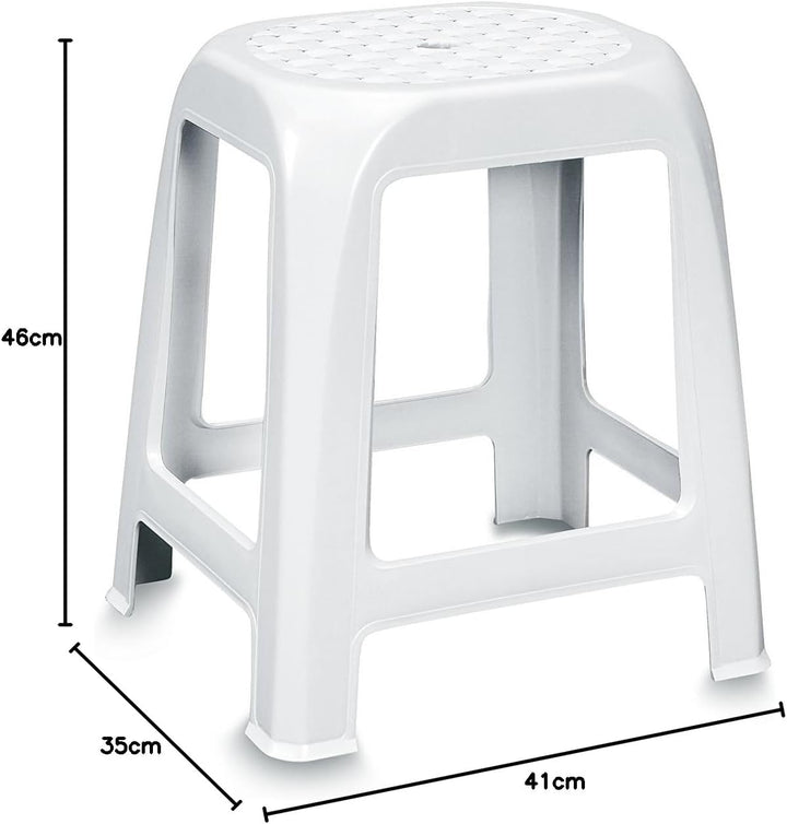Stefanplast Hocker Elfe 41 x 35 x 46 cm.