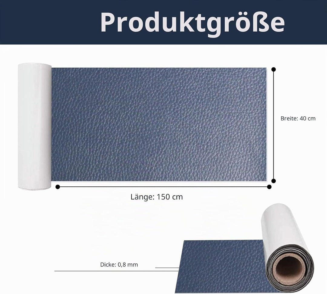 Kunstleder Selbstklebende Leder Reparatur Set, Lederflicken Selbstklebende Leder Reparatur Patch 40