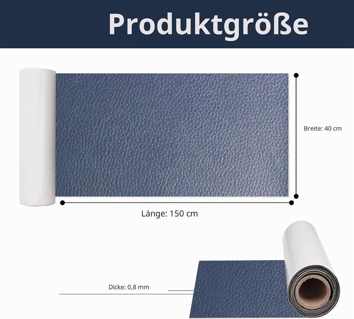 Kunstleder Selbstklebende Leder Reparatur Set, Lederflicken Selbstklebende Leder Reparatur Patch 40