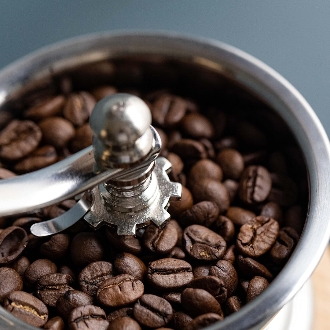 La Cafetière Traditionelle Kaffeemühle aus Edelstahl
