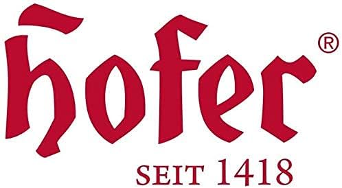 Hofer Stumpenkerzen Säulenkerzen, 2 Stück Set, Lange Brenndauer ca. 110 Stunden, Durchmesser 10 cm,