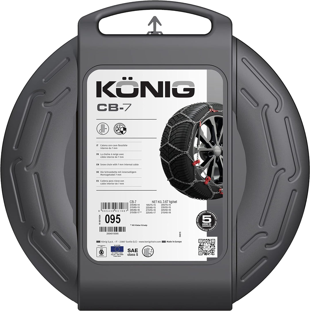 KÖNIG CB-7 060 - Schneeketten 2004015060, 2004015060