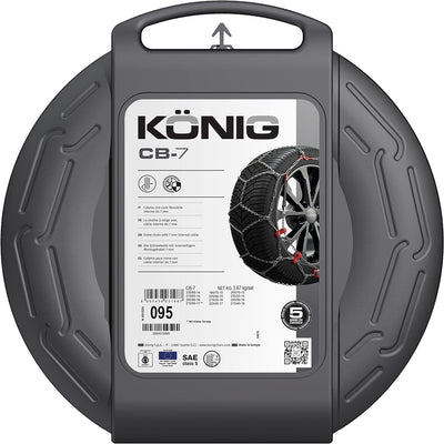 KÖNIG CB-7 080 - Schneeketten 2004015080, 2004015080