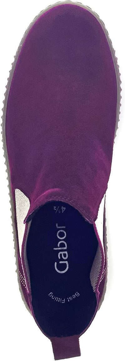 Gabor 33.731 Damen Stiefelette 37 EU Violett Dark Orchid, 37 EU Violett Dark Orchid