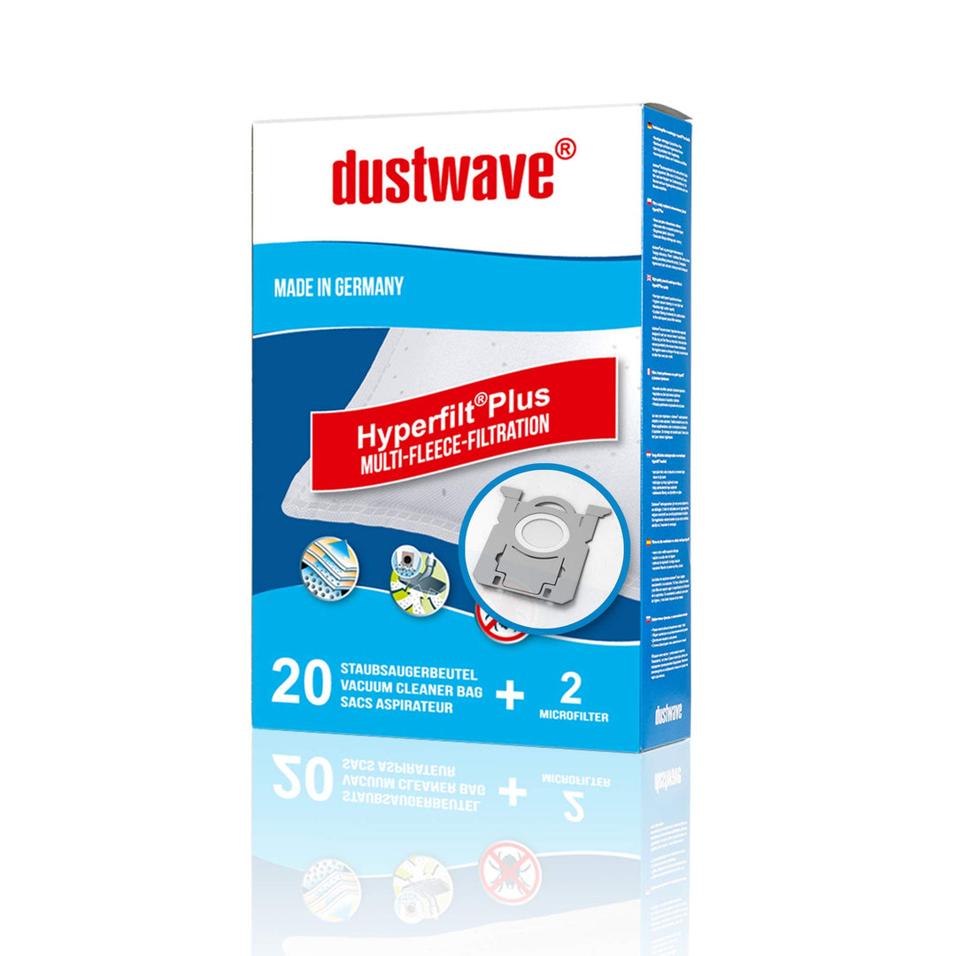 40 Staubsaugerbeutel | Filtertüten | Staubfilter passend für Edeka - E 05 / E05 - dustwave® Markenst
