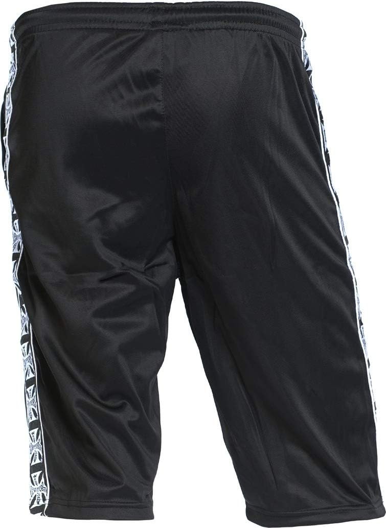 WEST COAST CHOPPERS Tracksuit Shorts Männer Short schwarz Basics, Biker, Rockabilly, Rockwear XXL Sc