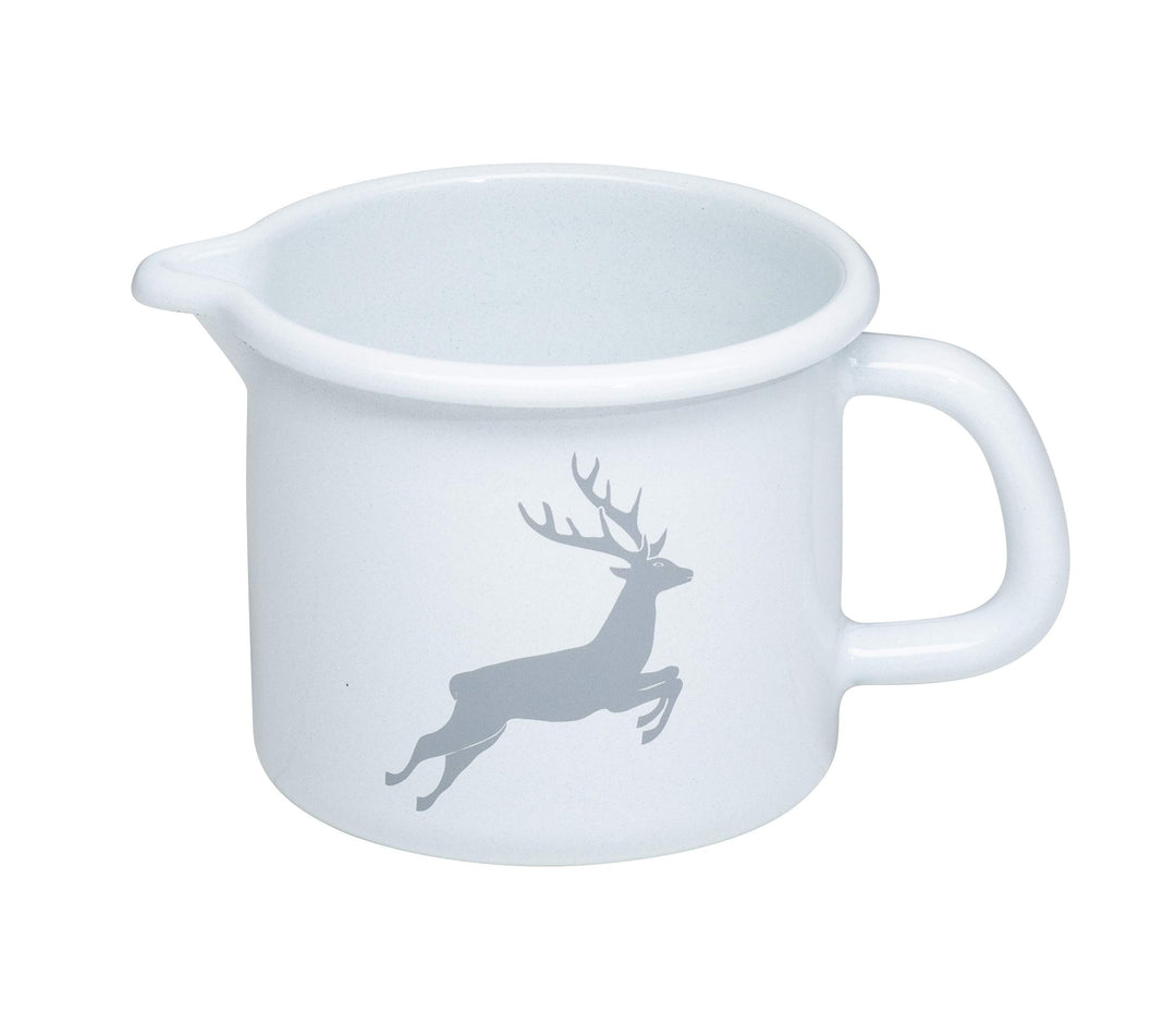 Riess, 0038-067, Schnabeltopf 9 0,5 L, COUNTRY - HIRSCH GRAU, Durchmessser 9 cm, Höhe 8,5 cm, Inhalt