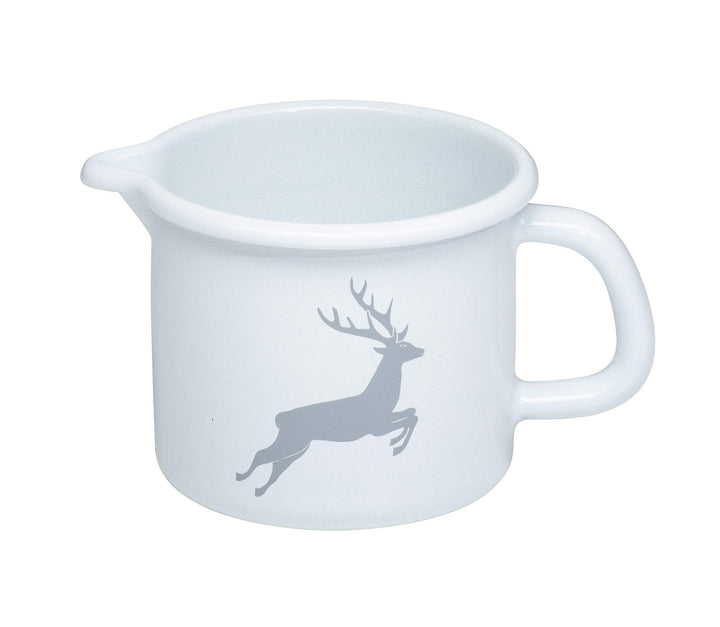 Riess, 0038-067, Schnabeltopf 9 0,5 L, COUNTRY - HIRSCH GRAU, Durchmessser 9 cm, Höhe 8,5 cm, Inhalt