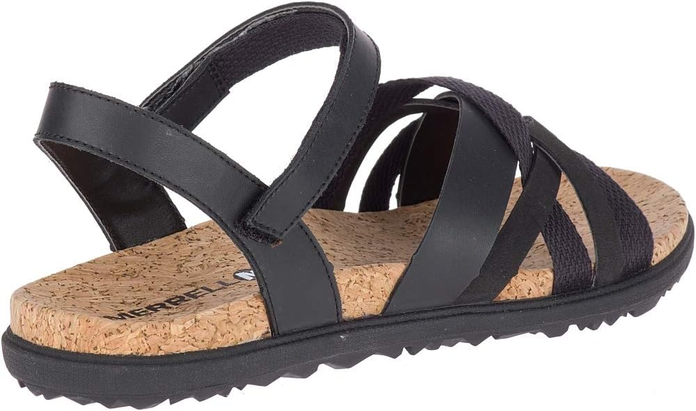 Merrell Damen Merrellsandals 43 EU Schwarz, 43 EU Schwarz