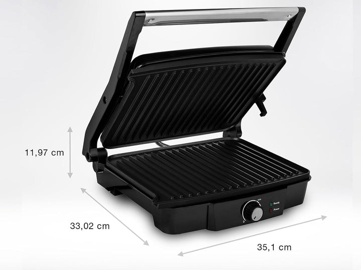 Tristar Gr-2853 Elektro Kontaktgrill Schwarz