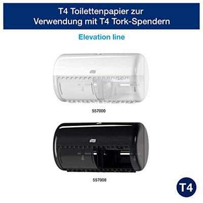 Tork 110771 weiches Kleinrollen Toilettenpapier in Advanced Qualität für Tork T4 Kleinrollensysteme