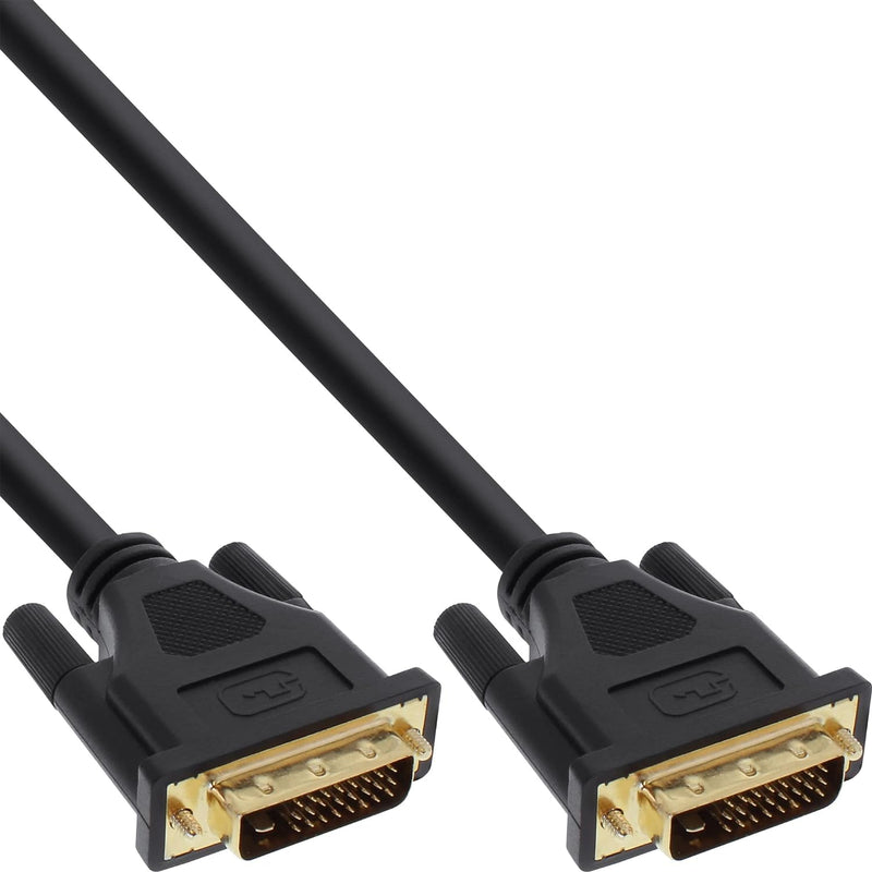 InLine 17787P DVI-D Anschlusskabel Premium, digital 24+1 Stecker / Stecker, Dual Link, 7,5m