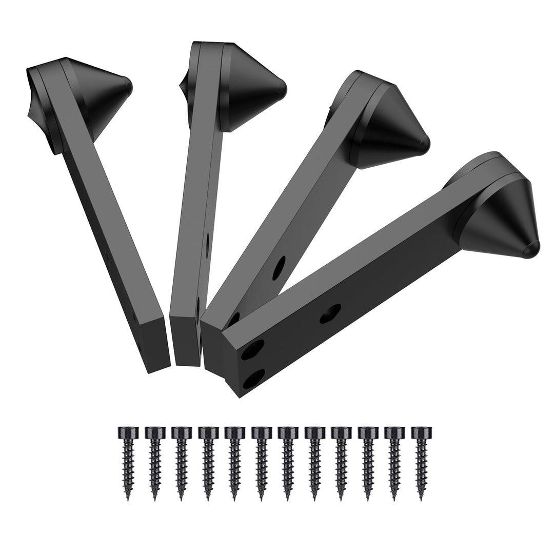 4 Stücke Lautsprecher Spikes Aluminium Spike Absorber Isolation Lautsprecher Spike Ständer,Stossfest