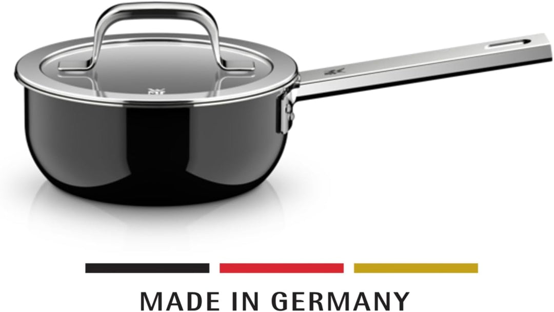 WMF Fusiontec Mineral Pro, Stielkasserolle mit Deckel, 16 cm, langlebiges, kratzfestes Material, Kas