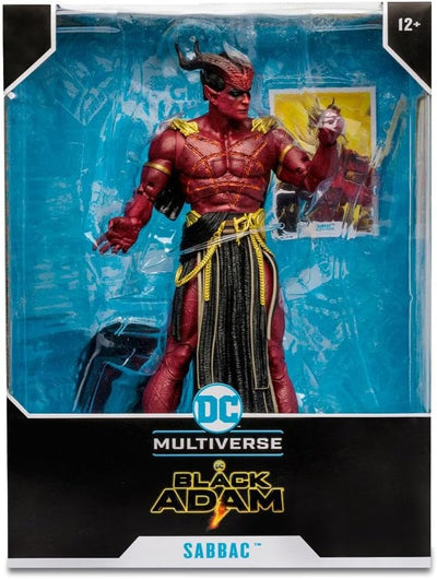 McFarlane DC Black Adam Movie Megafigura Sabbac Mehrfarbig TM 15327, Bunt, Sabbac