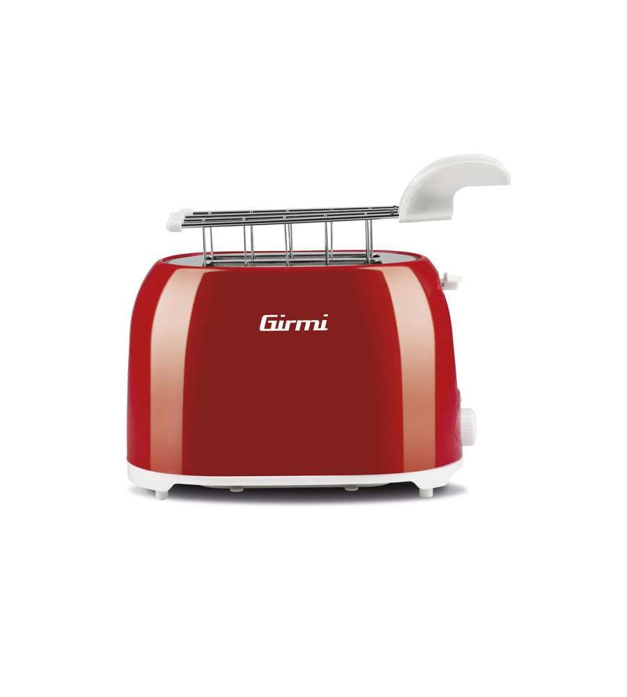 Girmi TP10 Toaster, 750 W, Edelstahlzange, 7 Kochstufen, Krümelauffangschale, automatische Abschaltu