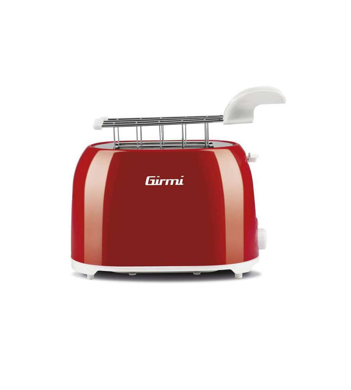 Girmi TP10 Toaster, 750 W, Edelstahlzange, 7 Kochstufen, Krümelauffangschale, automatische Abschaltu