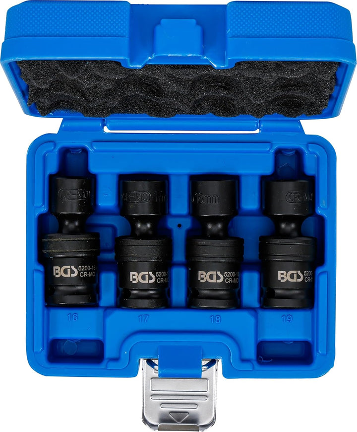 BGS 5200 | Kraft-Kugelgelenk-Einsatz-Satz | 12,5 mm (1/2") | 4-tlg.