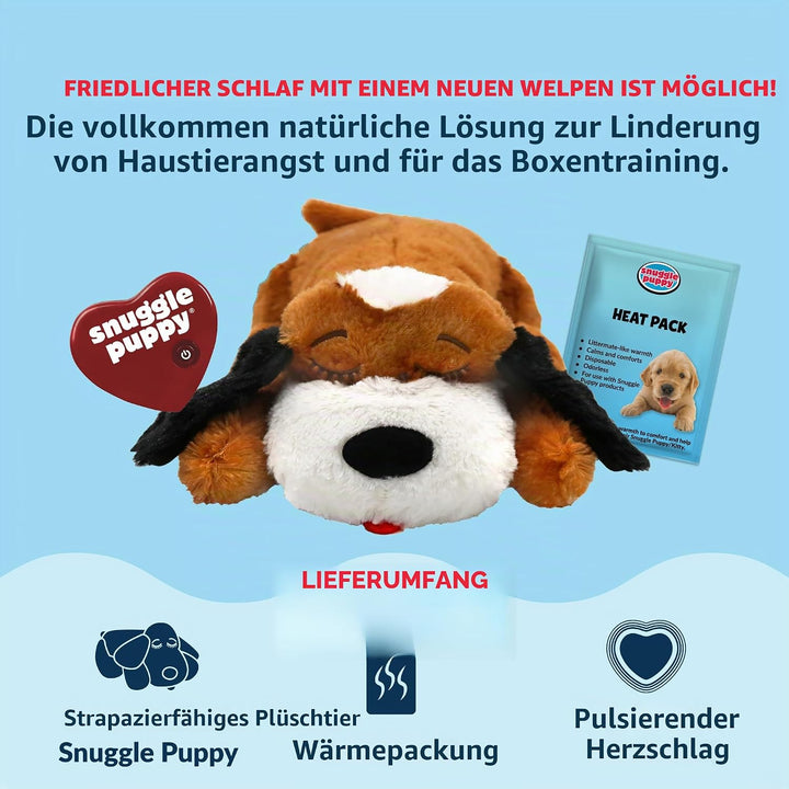 Smartpetlove Snuggle Puppy Brown/White, brown/white