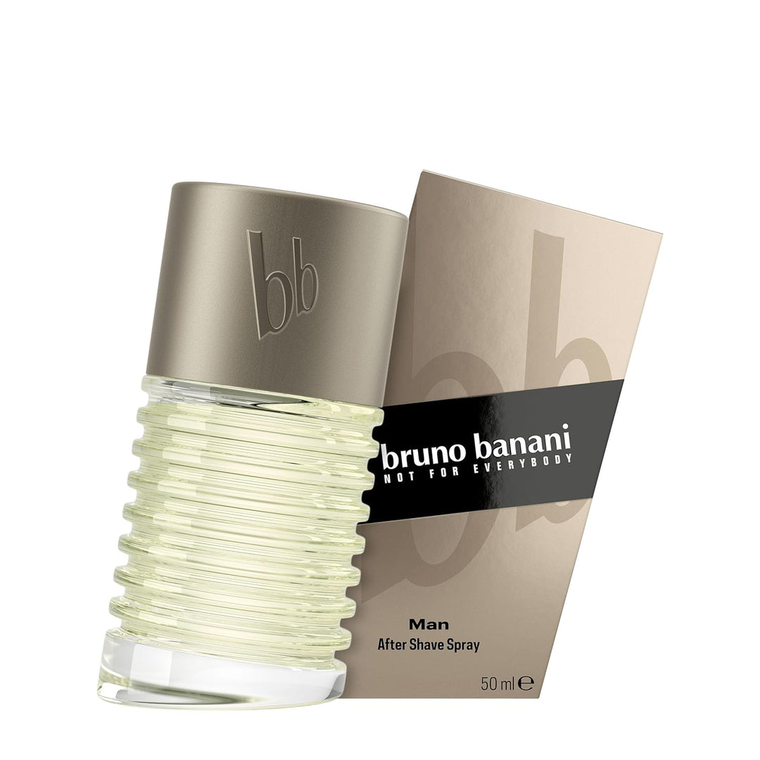 bruno banani Man After Shave Spray, Herb-aromatisches Herren After Shave, 50 ml 50 ml (1er Pack), 50